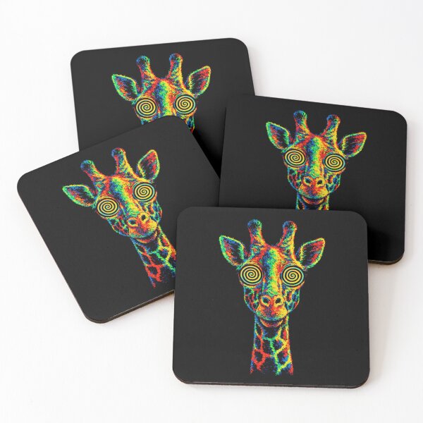 Item preview, Psychedelic Giraffe Hypnotic Vision designed and sold by Lukasz Kobylka.