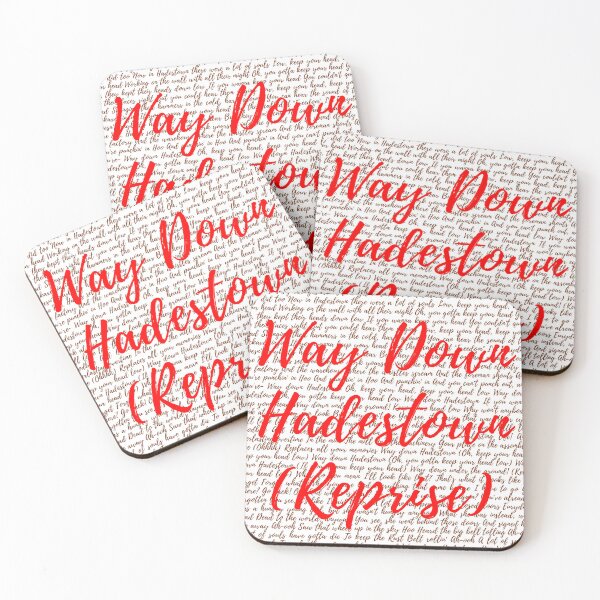 Item preview, Hadestown Lyrics designed and sold by broadwaygirl142.