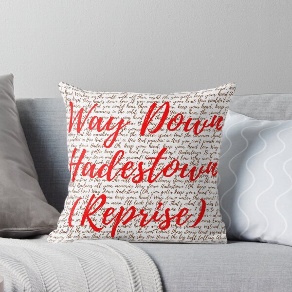 Item preview, Hadestown Lyrics designed and sold by broadwaygirl142.