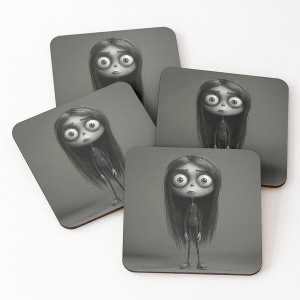 Item preview, Character stands still in dark space designed and sold by anytka.