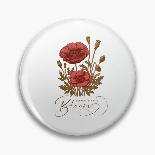Item preview, Blooming Dreams Vintage Poppy Victorian Aesthetic | Antique Floral Art designed and sold by COLORVINES.