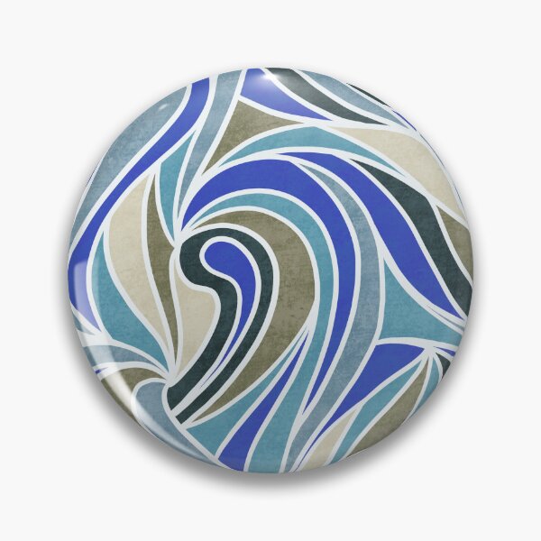 Item preview, Abstract Retro Swirls Pattern Color-2 designed and sold by Farissa Designs.