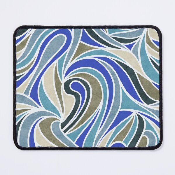 Item preview, Abstract Retro Swirls Pattern Color-2 designed and sold by Farissa Designs.