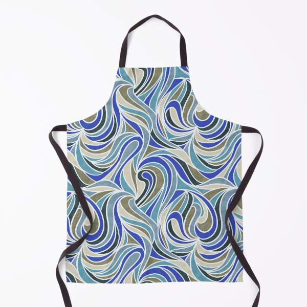 Item preview, Abstract Retro Swirls Pattern Color-2 designed and sold by Farissa Designs.