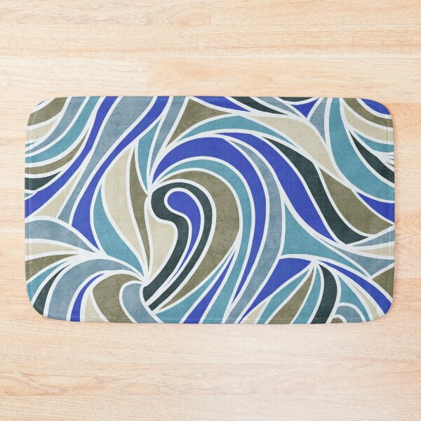 Item preview, Abstract Retro Swirls Pattern Color-2 designed and sold by Farissa Designs.