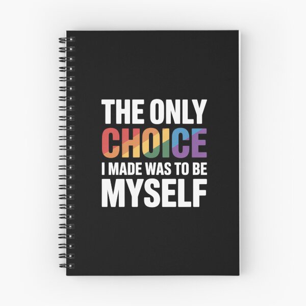Item preview, The Only Choice I Made Was To Be Myself Gay Pride LGBTQ designed and sold by PowAcademy.