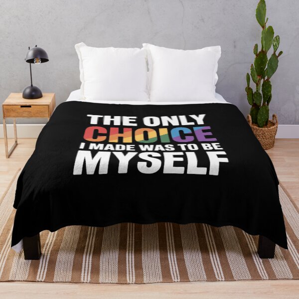 Item preview, The Only Choice I Made Was To Be Myself Gay Pride LGBTQ designed and sold by PowAcademy.
