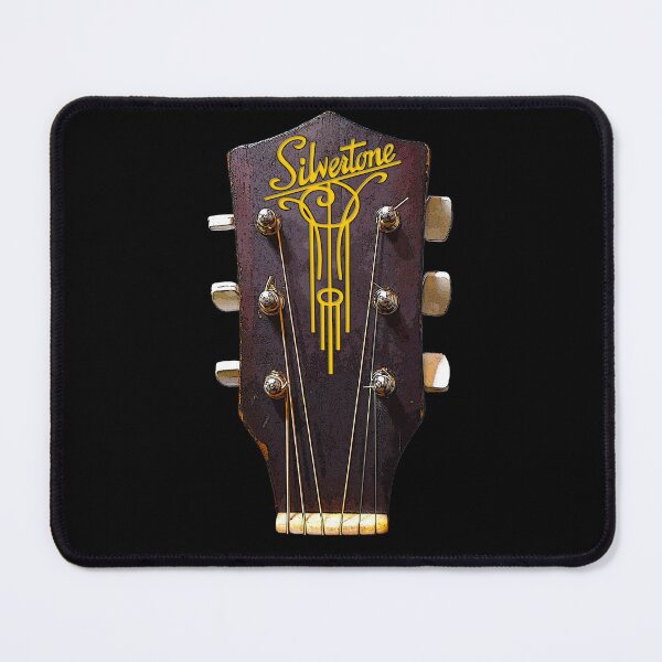 Item preview, Silvertone 1940s K55 Jumbo Acoustic with Windchime logo designed and sold by Lonesome Dog Art.