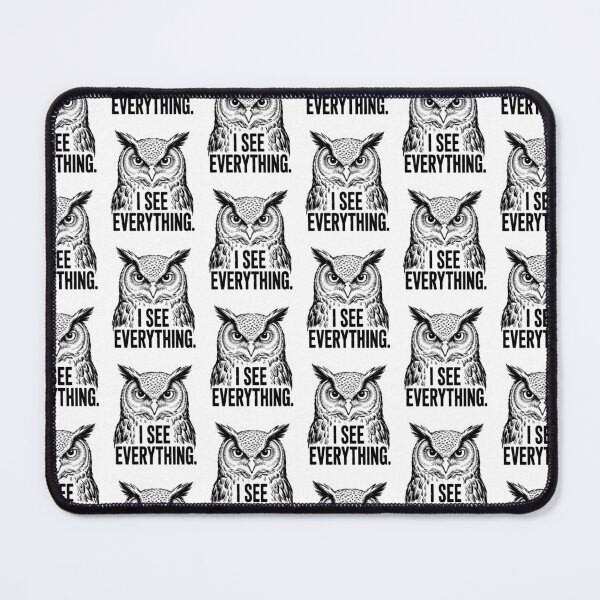 Item preview, Abstract Owl Dark Grunge Texture Minimal Black Aesthetic designed and sold by MuniraWearify.