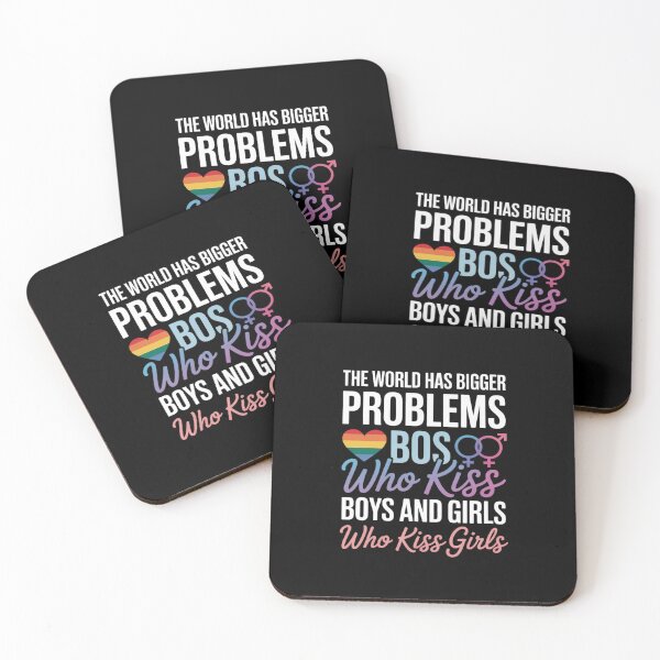 Item preview, The World Has Bigger Problems Lesbian LGBTQ Queer Gay Pride designed and sold by MythWoot.