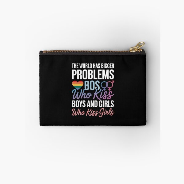 Item preview, The World Has Bigger Problems Lesbian LGBTQ Queer Gay Pride designed and sold by MythWoot.