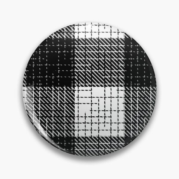 Item preview, Black And White Crosshatch Plaid Gingham Design  designed and sold by PatternTitan.