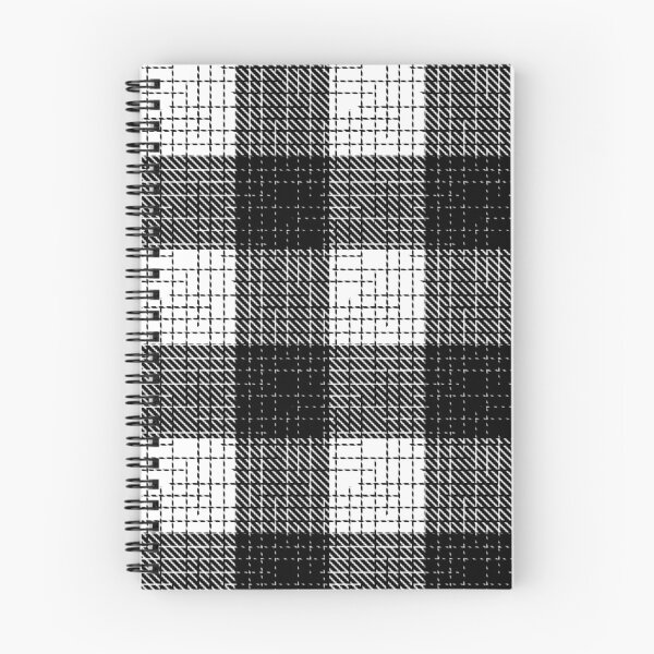 Item preview, Black And White Crosshatch Plaid Gingham Design  designed and sold by PatternTitan.
