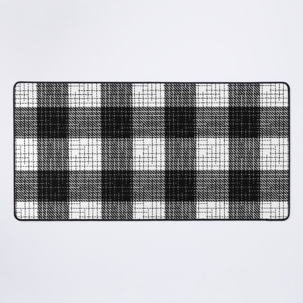 Item preview, Black And White Crosshatch Plaid Gingham Design designed and sold by PatternTitan.