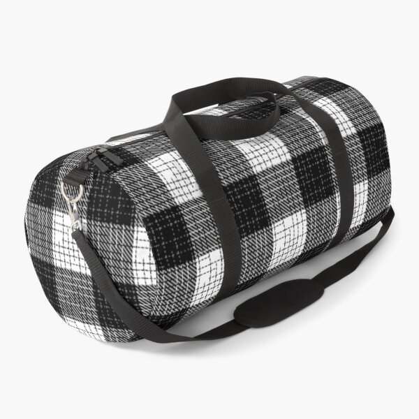 Item preview, Black And White Crosshatch Plaid Gingham Design  designed and sold by PatternTitan.