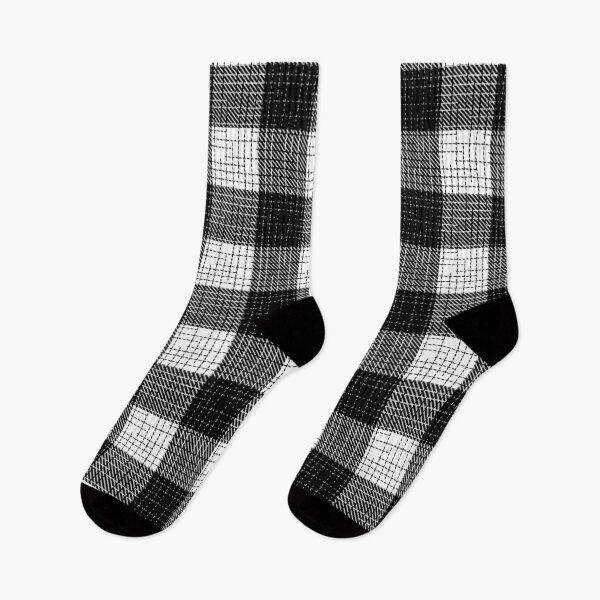 Item preview, Black And White Crosshatch Plaid Gingham Design  designed and sold by PatternTitan.