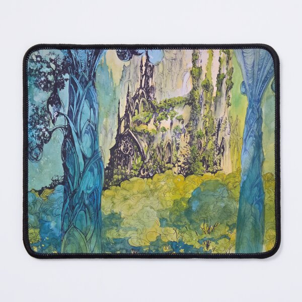 Item preview, Enchanted Forest - Ancient Realm Fantasy Art  designed and sold by SKETCHYANDGRAPHIC.