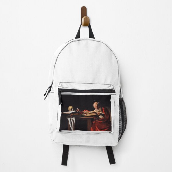 Item preview, Saint jerome writing in dramatic light baroque painting designed and sold by Jakub Nowak.