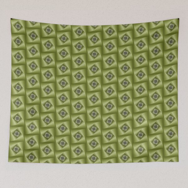 Item preview, Square flower fractal geometry designed and sold by BeJahMan.