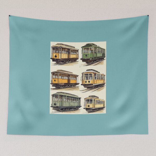 Item preview, Nostalgic Collection of Historic Trams designed and sold by KilianSzmid.