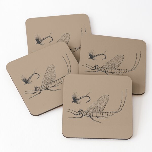 Item preview, Mayfly and Emulator designed and sold by Kathryn Shaw - Wildflies.