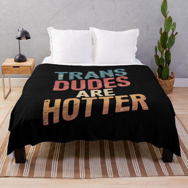 Item preview, Trans Dudes Are Hotter Lgbt Bi Queer Gay Transgender designed and sold by MythWoot.