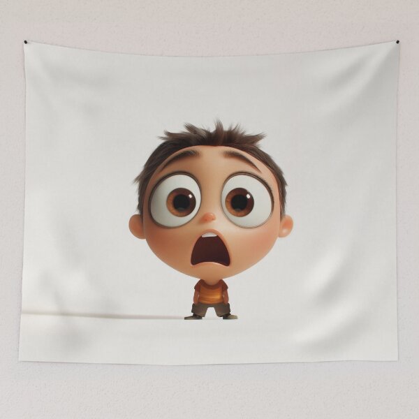 Item preview, Boy with big eyes shows surprise designed and sold by anytka.