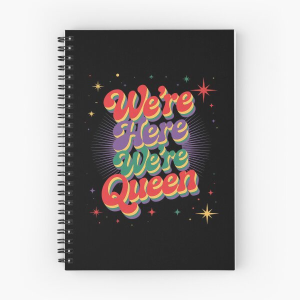 Item preview, We’re here We’re queer. designed and sold by PowAcademy.
