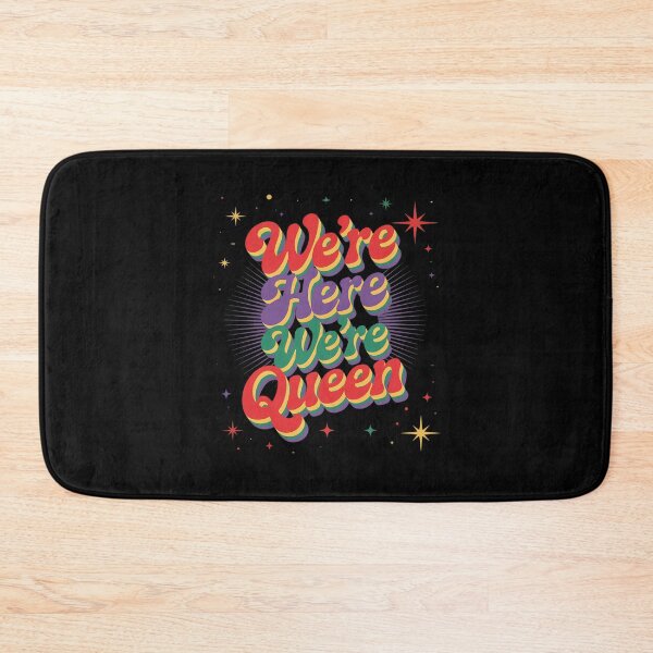 Item preview, We’re here We’re queer. designed and sold by PowAcademy.