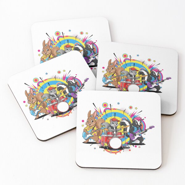 Item preview, Animals that play music designed and sold by PP&RAINBOW SHOP.