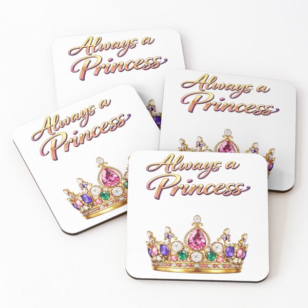 Item preview, Always a Princess – Royal Crown Elegant Design designed and sold by AlexLineArt.