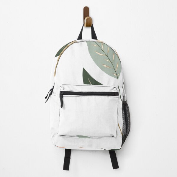 Item preview, Stylized plant illustration with colorful leaves on neutral background designed and sold by NatureUnleashed.
