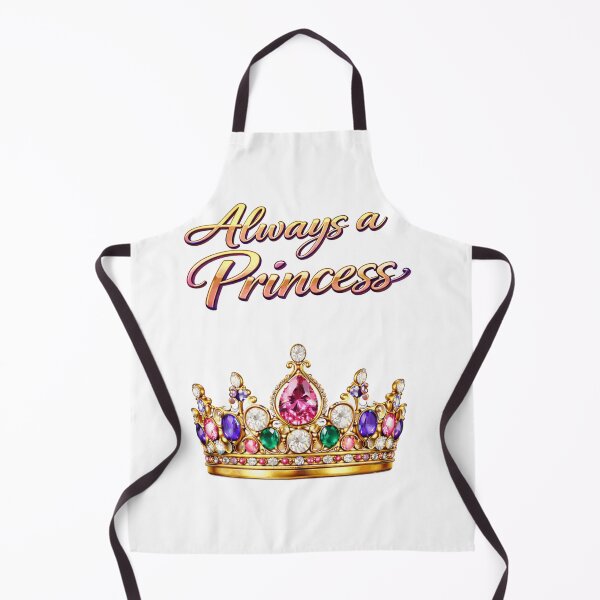 Item preview, Always a Princess – Royal Crown Elegant Design designed and sold by AlexLineArt.