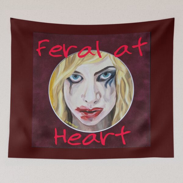 Item preview, Feral at heart designed and sold by Cat Northfield.