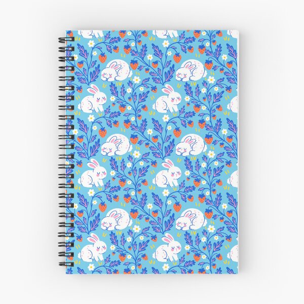 Item preview, Strawberry Siesta - light blue designed and sold by Itouchedabee.