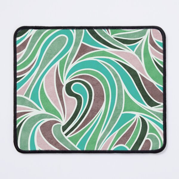 Item preview, Abstract Retro Swirls Pattern Color-4 designed and sold by Farissa Designs.