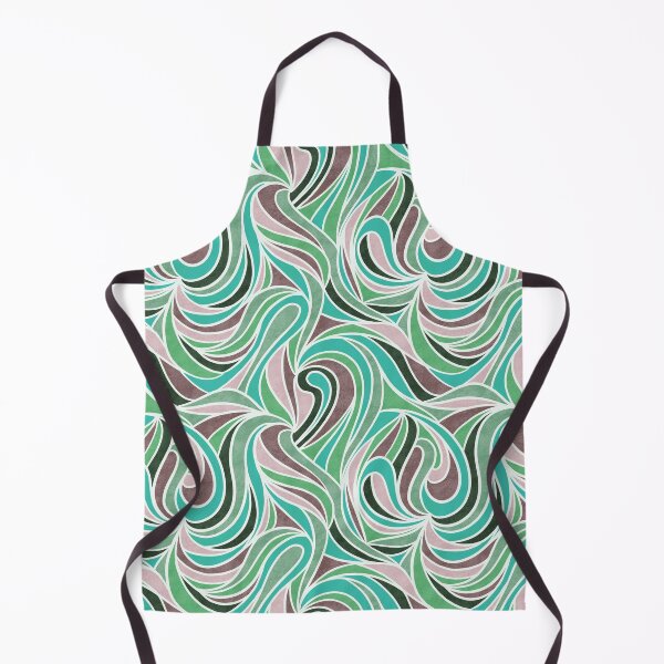 Item preview, Abstract Retro Swirls Pattern Color-4 designed and sold by Farissa Designs.