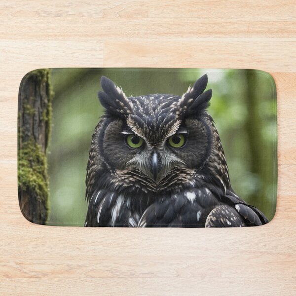 Item preview, Owl in the Forest – Mystical Animal Art – Watcher of the Night designed and sold by Velvet & Wild.