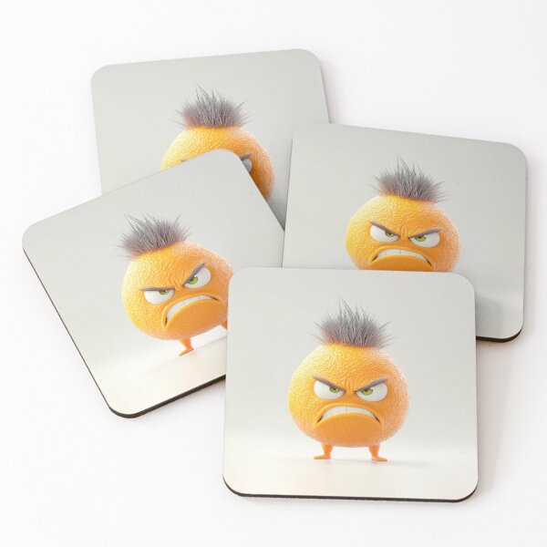 Item preview, Orange character stands with a frown designed and sold by anytka.