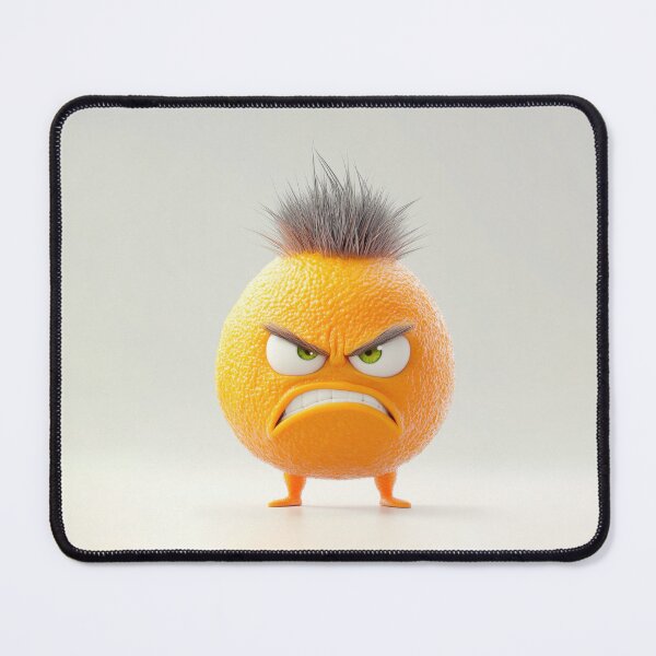 Item preview, Orange character stands with a frown designed and sold by anytka.