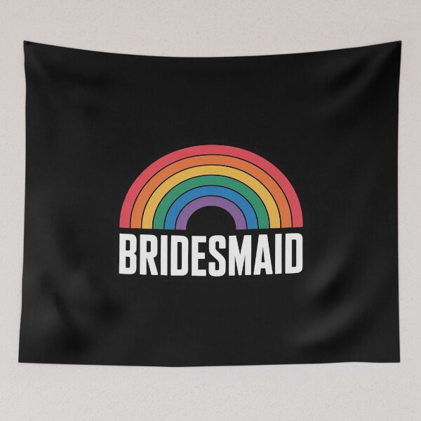 Item preview, Womens Bridesmaid LGBT Lesbian Wedding Bachelorette Party designed and sold by PowAcademy.