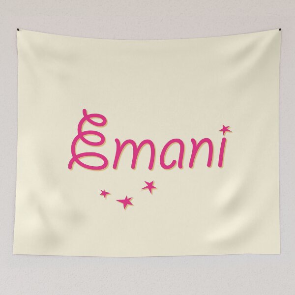 Item preview, My Name is Emani designed and sold by CharlottePlaceArt.