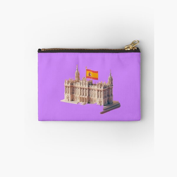 Item preview,  Royal Palace Label – Spain Flag Minimal Art , designed and sold by PaintMeWorld.