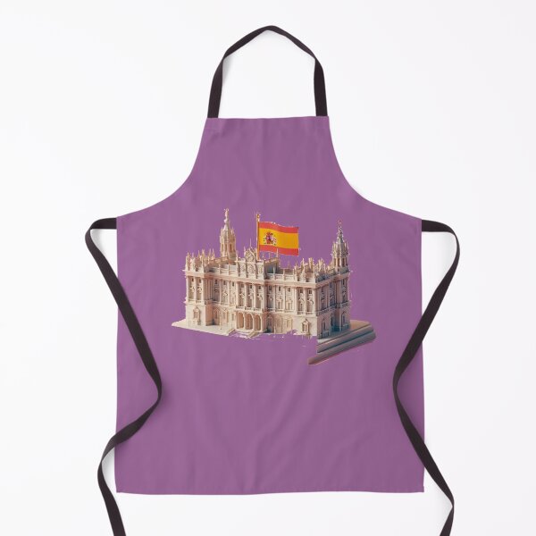Item preview, Royal Palace Label – Spain Flag Minimal Art , designed and sold by PaintMeWorld.