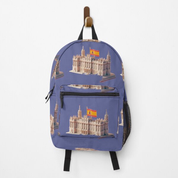 Item preview, Royal Palace Label – Spain Flag Minimal Art , designed and sold by PaintMeWorld.
