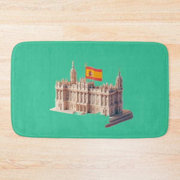Item preview,  Royal Palace Label – Spain Flag Minimal Art , designed and sold by PaintMeWorld.
