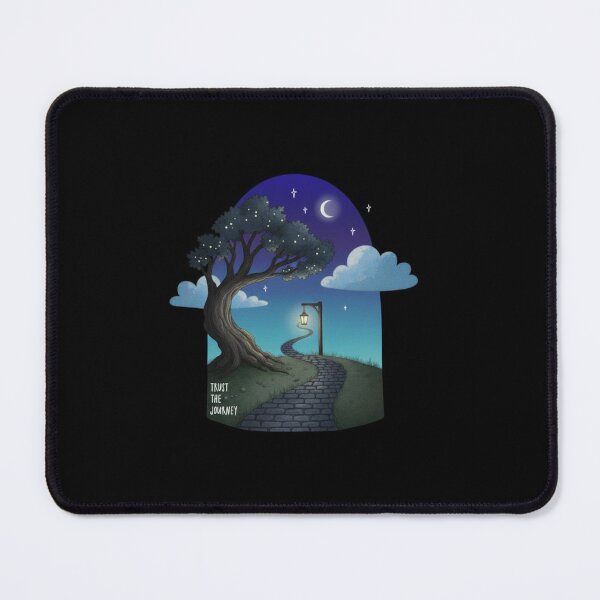 Item preview, Trust The Journey - Enchanted Moonlight Path Art designed and sold by spotia.
