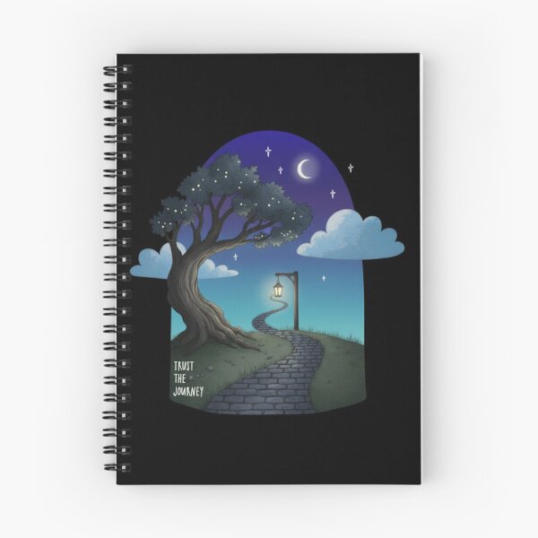 Item preview, Trust The Journey - Enchanted Moonlight Path Art designed and sold by spotia.