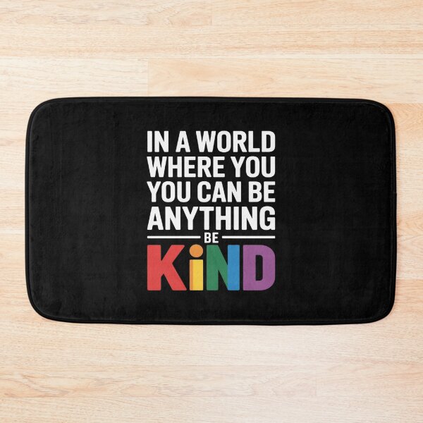 Item preview, World Be Kind LGBTQ Pride Flags Lesbian Gay Trans Bi Queer designed and sold by PowAcademy.