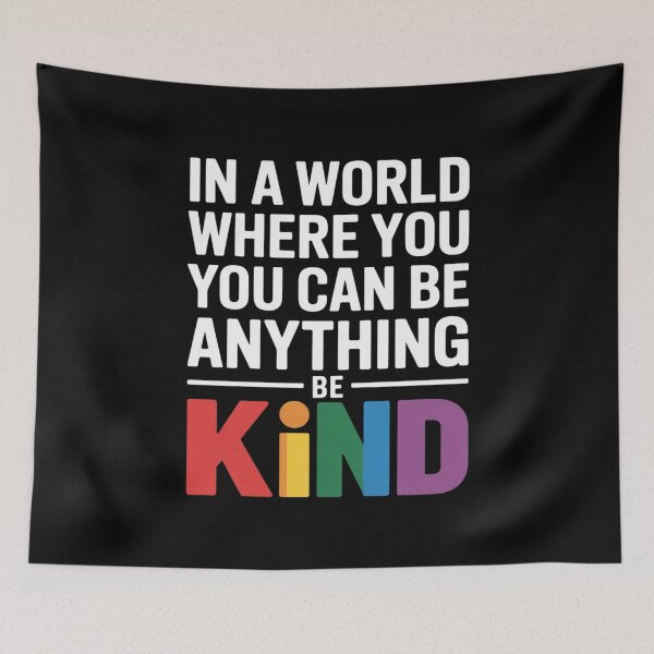 Item preview, World Be Kind LGBTQ Pride Flags Lesbian Gay Trans Bi Queer designed and sold by PowAcademy.